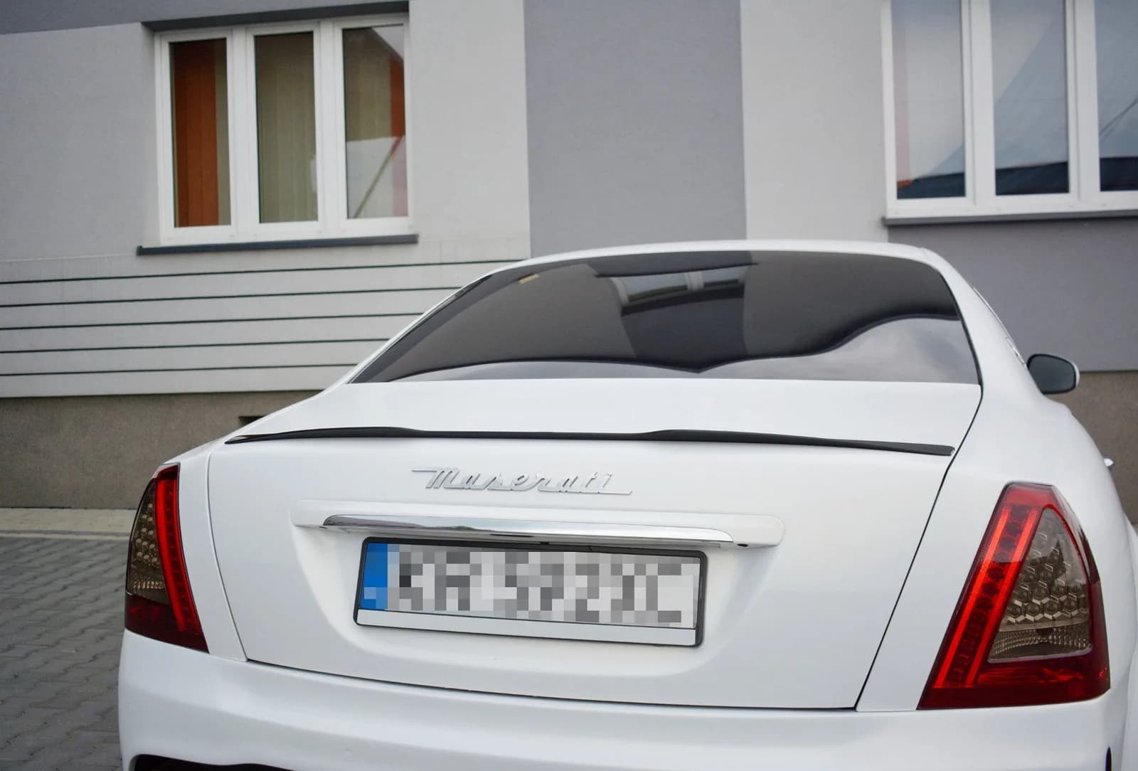 Maxton Design Спойлер MASERATI QUATTROPORTE MK5 FACELIFT - фото My Tuning Lab