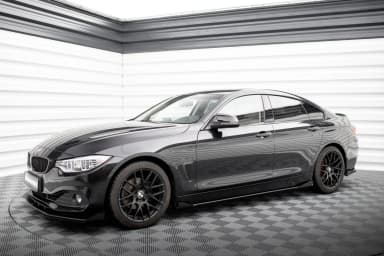 Накладки на пороги Street Pro + Flaps Maxton BMW 4 Gran Coupe F36 - фото My Tuning Lab