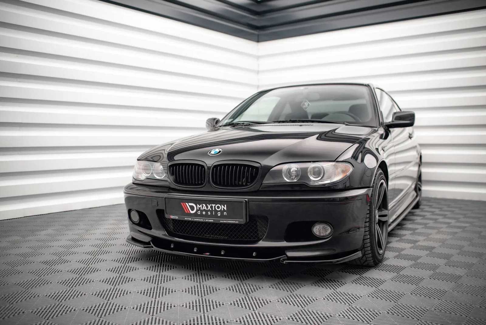 Передній сплітер V.2 Maxton BMW 3 Coupe M-пакет E46 - фото My Tuning Lab