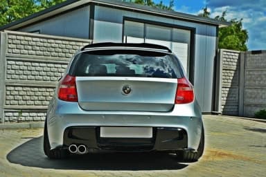Задні сплітери boczne Maxton BMW 1 E87 Standard/M-Performance (чорний глянець) - фото My Tuning Lab