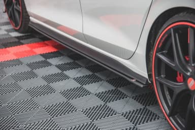 Накладки на пороги Street Pro Maxton Volkswagen Golf GTI / GTE / GTI Clubsport / GTD / R-Line Mk8 / Mk8 Facelift - фото My Tuning Lab