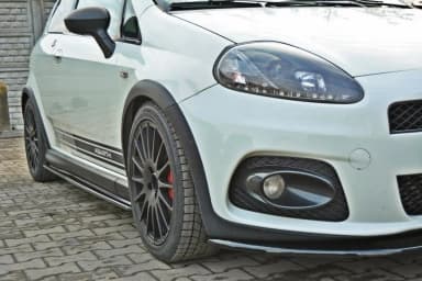 Накладки на пороги Fiat Grande Punto Maxton Abarth - фото My Tuning Lab