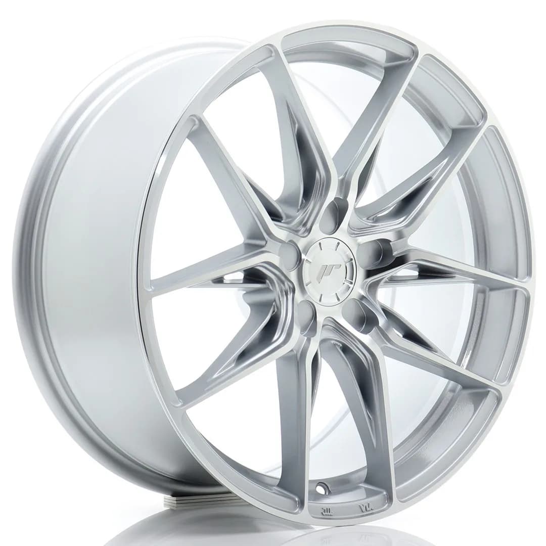 Легкосплавний диск 18" Japan Racing JR44 18x8 ET34 5x120 срібний з фрезеруванням - фото My Tuning Lab