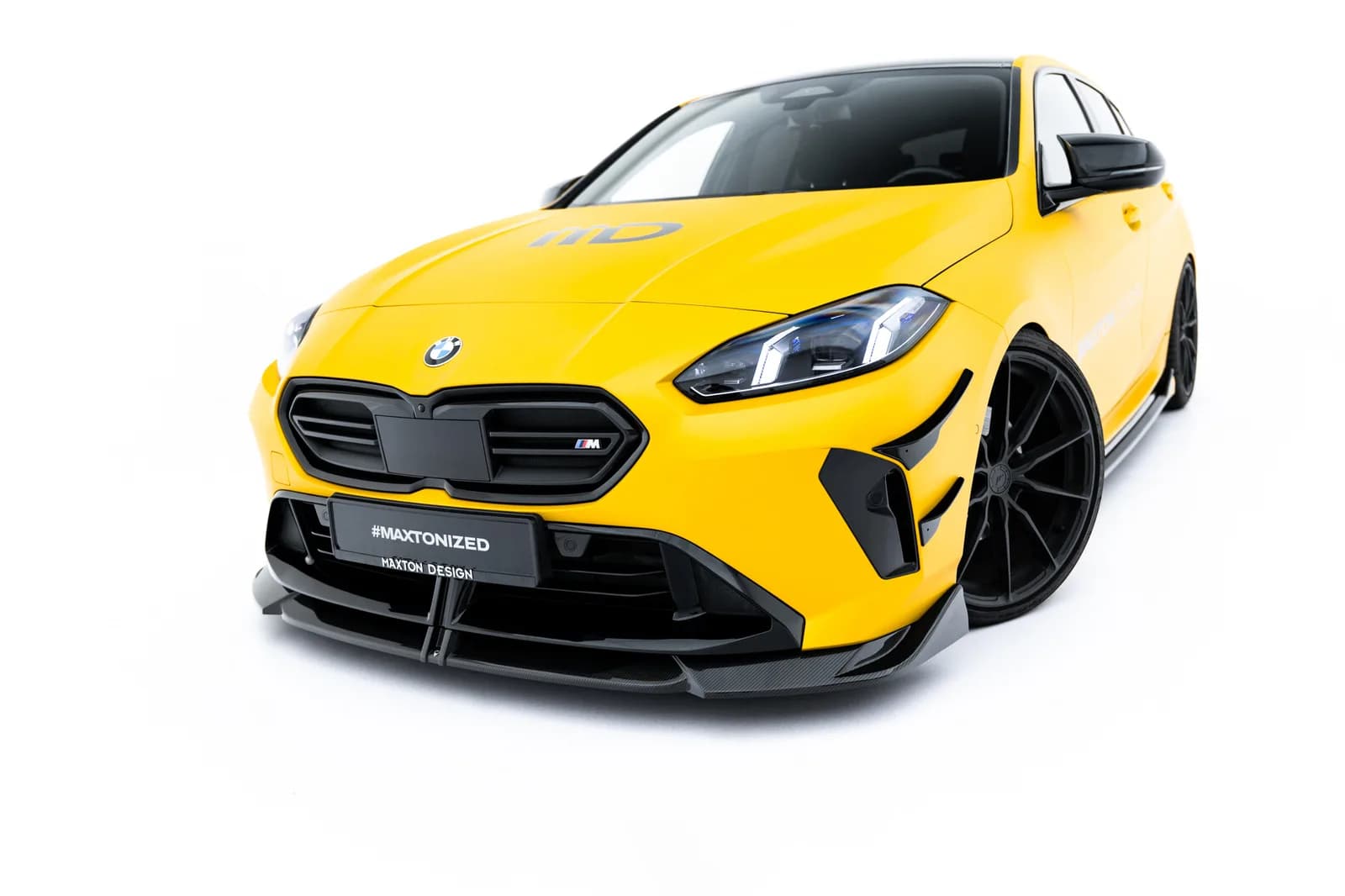 Karbonowy Передній сплітер Prepreg Maxton BMW M135i / 1 M-пакет F70 - фото My Tuning Lab