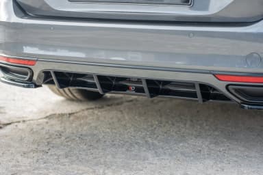 Задня накладка Maxton Volkswagen Passat R-Line B8 - фото My Tuning Lab