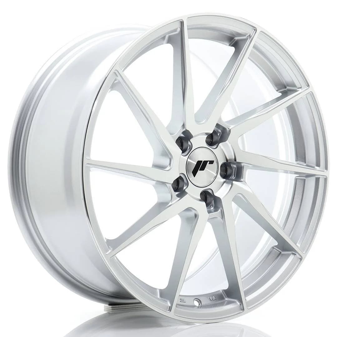 Легкосплавний диск 19" Japan Racing JR36 18x8 ET23 5x114,3 срібний з фрезерованою лицьовою частиною - фото My Tuning Lab