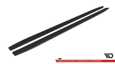 Накладки на пороги Street Pro V.2 Maxton Audi S3 Sportback / A3 S-line Sportback 8Y / 8Y Facelift - фото My Tuning Lab