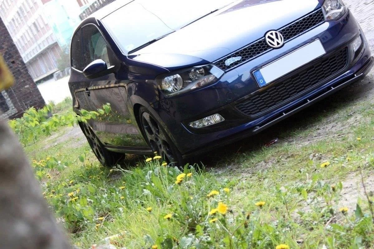 Передній сплітер Maxton Volkswagen Polo Mk5 - фото My Tuning Lab