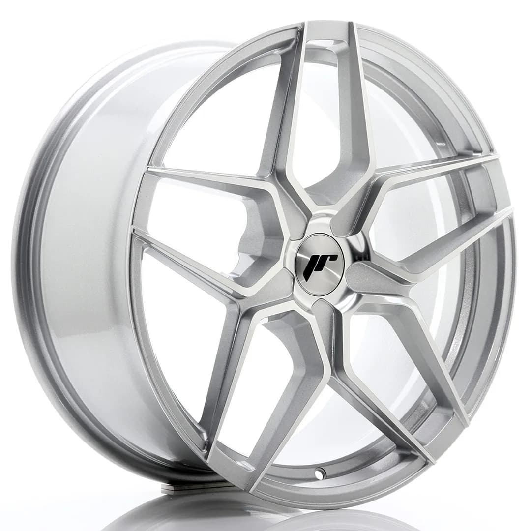 Легкосплавний диск 19" Japan Racing JR34 19x8,5 ET35 5x112 срібний з фрезеруванням - фото My Tuning Lab