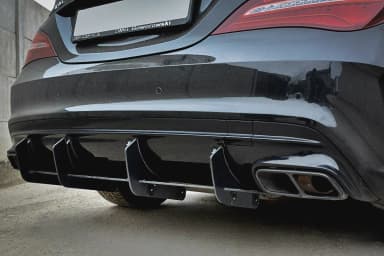 Maxton Design Задній дифузор V.2 Mercedes CLA A45 AMG C117 Facelift - фото My Tuning Lab