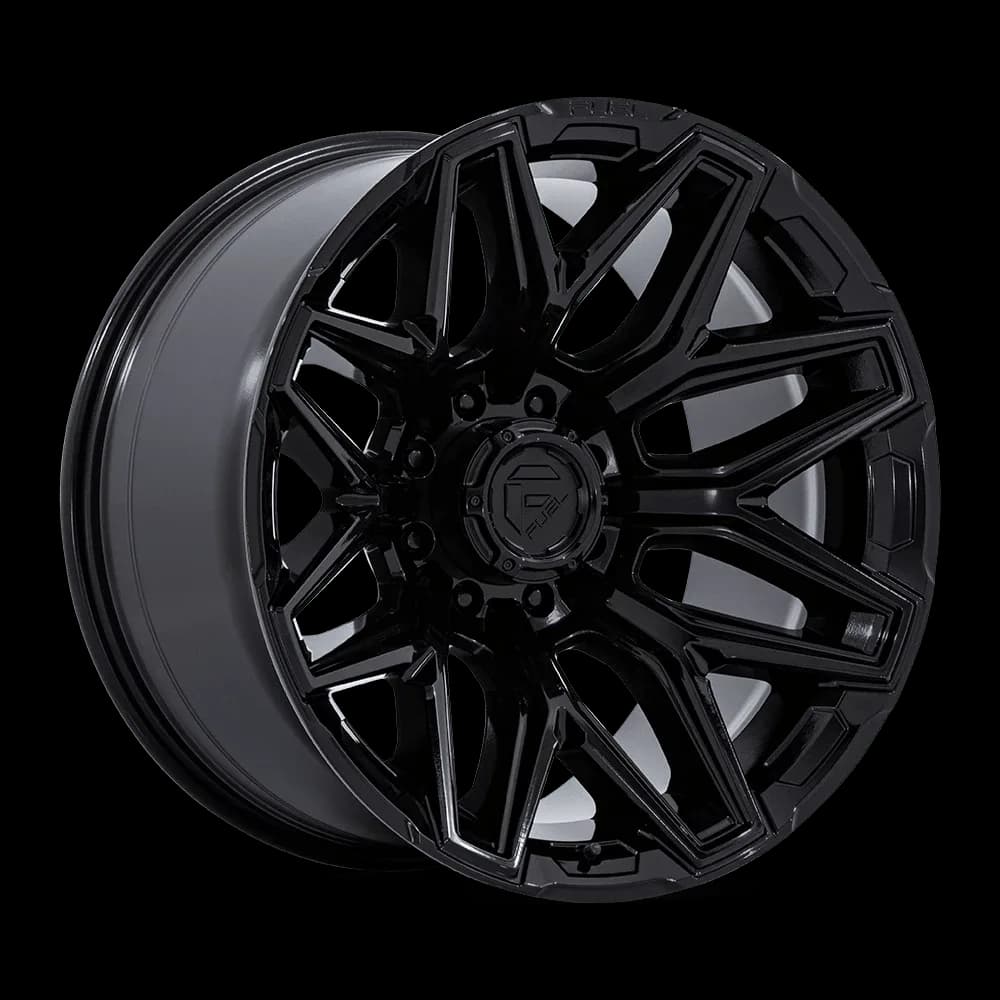 Легкосплавний диск 20" Fuel FLUX 20x8,5 ET45 6x139,7 глянцевий чорний - фото My Tuning Lab