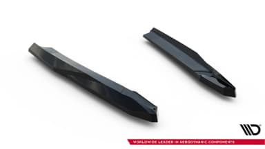 Задні сплітери Boczne V.7 Maxton Skoda Octavia RS Liftback / Combi Mk4 / Mk4 Facelift - фото My Tuning Lab