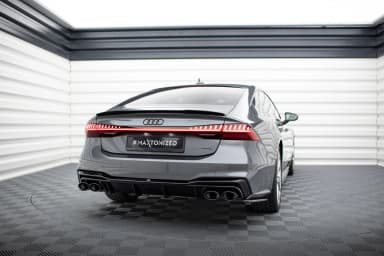 Задні сплітери Boczne Maxton Audi A7 S-Line C8 / S7 C8 / C8 Facelift / S7 Facelift - фото My Tuning Lab