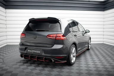 3D спойлер Maxton Volkswagen Golf R / R-Line / GTI / GTD Mk7 / Mk7 Facelift - фото My Tuning Lab