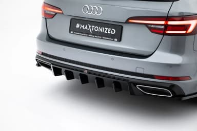 Задня накладка Maxton Audi A4 / A4 S-Line Sedan / Avant B9 - фото My Tuning Lab