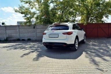 Задній спойлер Maxton Infiniti QX70 (чорний глянець) - фото My Tuning Lab