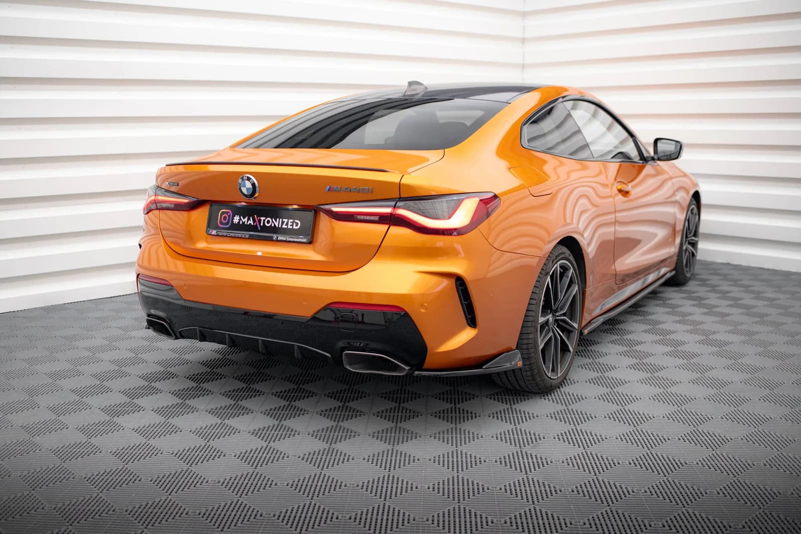 Задні сплітери Boczne V.2 Maxton BMW 4 M440i G22 / G23 / G22 Facelift / G23 Facelift - фото My Tuning Lab