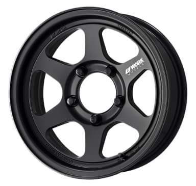 Легкосплавний диск 16" Work Wheels Meister L1-1P SUV 16x6 BLANK матовий чорний (MBL) - фото My Tuning Lab