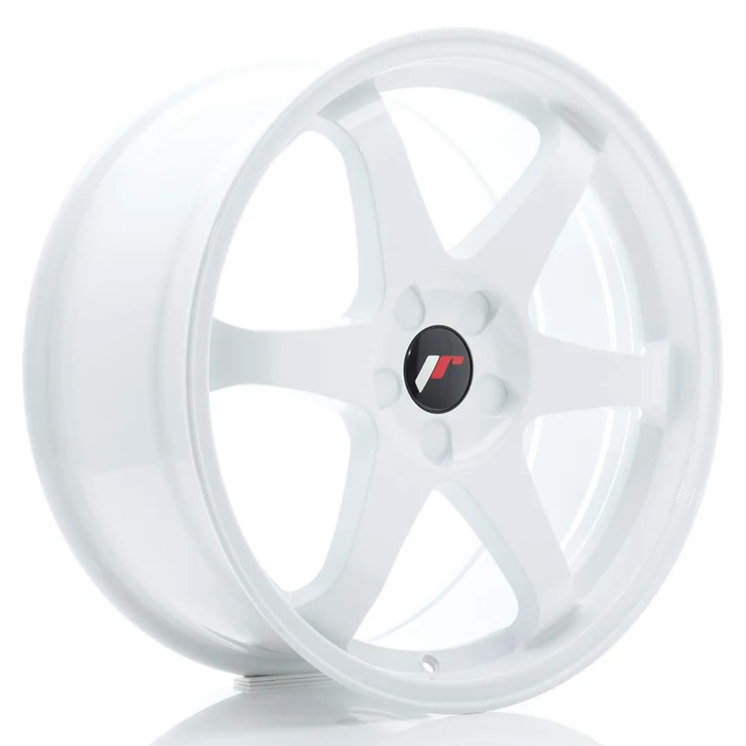 Легкосплавний диск 19" Japan Racing JR3 19x8,5 ET42 5x108 білий - фото My Tuning Lab
