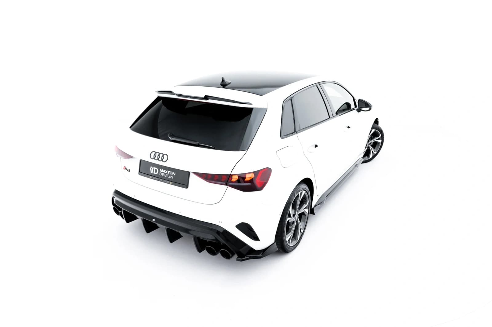 Спойлер V.1 Maxton Audi RS3 / S3 / A3 S-Line Sportback 8Y / 8Y Facelift - фото My Tuning Lab