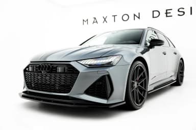 Передній сплітер V.2 Maxton Audi RS7 C8 / RS6 C8 / C8 Facelift - фото My Tuning Lab
