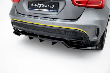 Задній сплітер (Z Dyfuzorem) V.2 Maxton Mercedes-Benz GLA 45 AMG X156 - фото My Tuning Lab