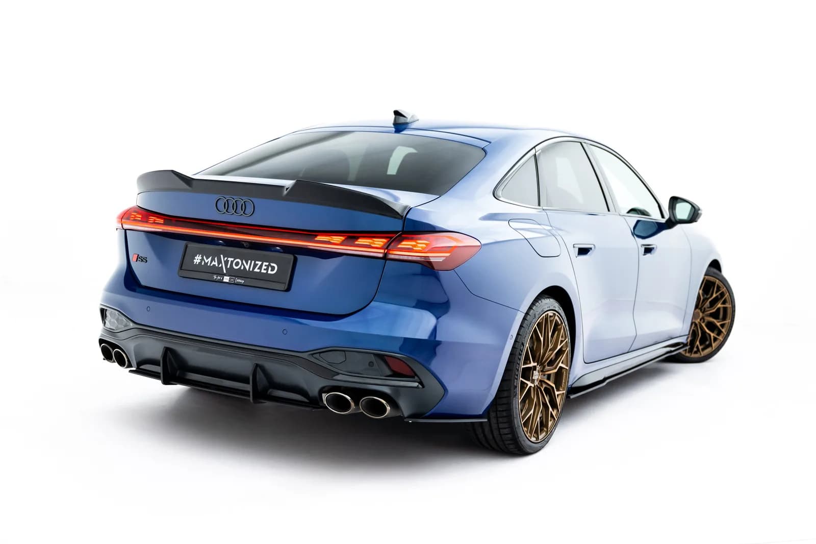 Задні сплітери Boczne Street Pro Maxton Audi S5 Sedan / Avant B10 - фото My Tuning Lab