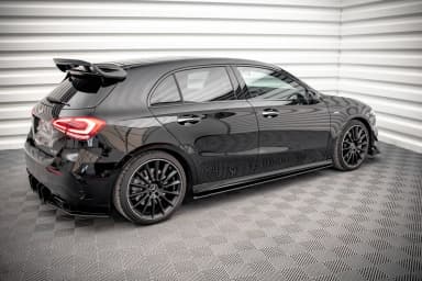 Накладки на пороги Street Pro Maxton Mercedes A35 AMG / AMG-Line Aero Pack W177 - фото My Tuning Lab