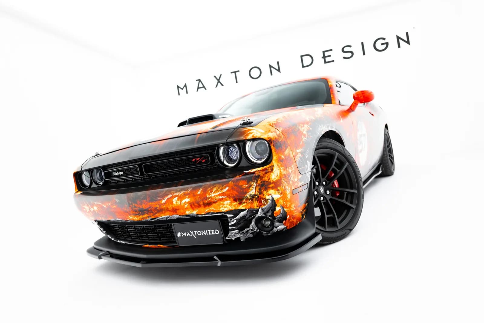 Передній сплітер Maxton Dodge Challenger GT Mk3 Facelift - фото My Tuning Lab