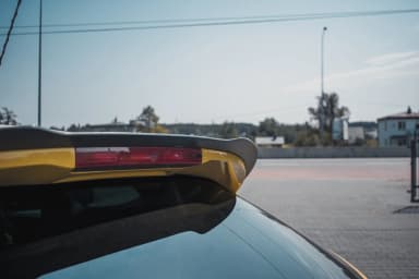 Продовження спойлера Maxton Renault Megane 3 RS (чорний глянець) - фото My Tuning Lab