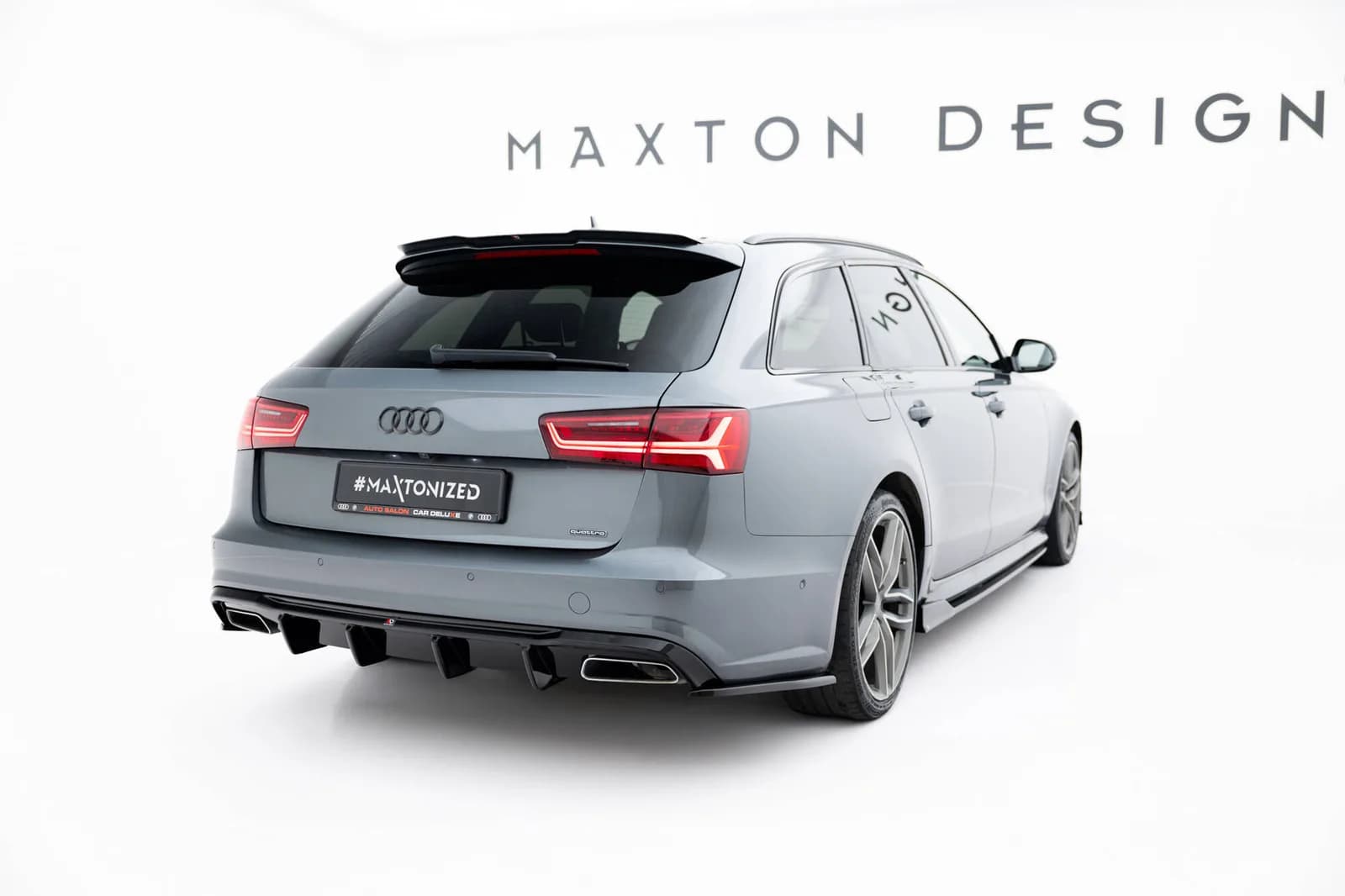 Задня накладка V.2 Maxton Audi A6 / A6 C7 S-line/ S6 C7 Facelift - фото My Tuning Lab