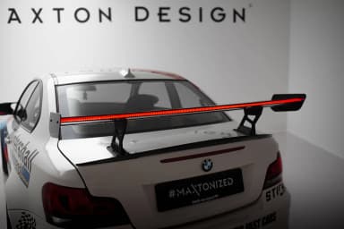 Karbonowy Spoiler Z Wewnętrznymi Wspornikami V.2 + LED Maxton BMW 1 M E82 - фото My Tuning Lab