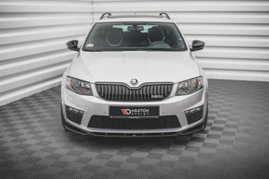 Передній сплітер V.4 Maxton Skoda Octavia RS Mk3 - фото My Tuning Lab