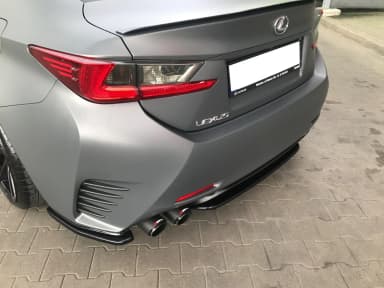 Задній сплітер Maxton Lexus Rc Mk1 - фото My Tuning Lab