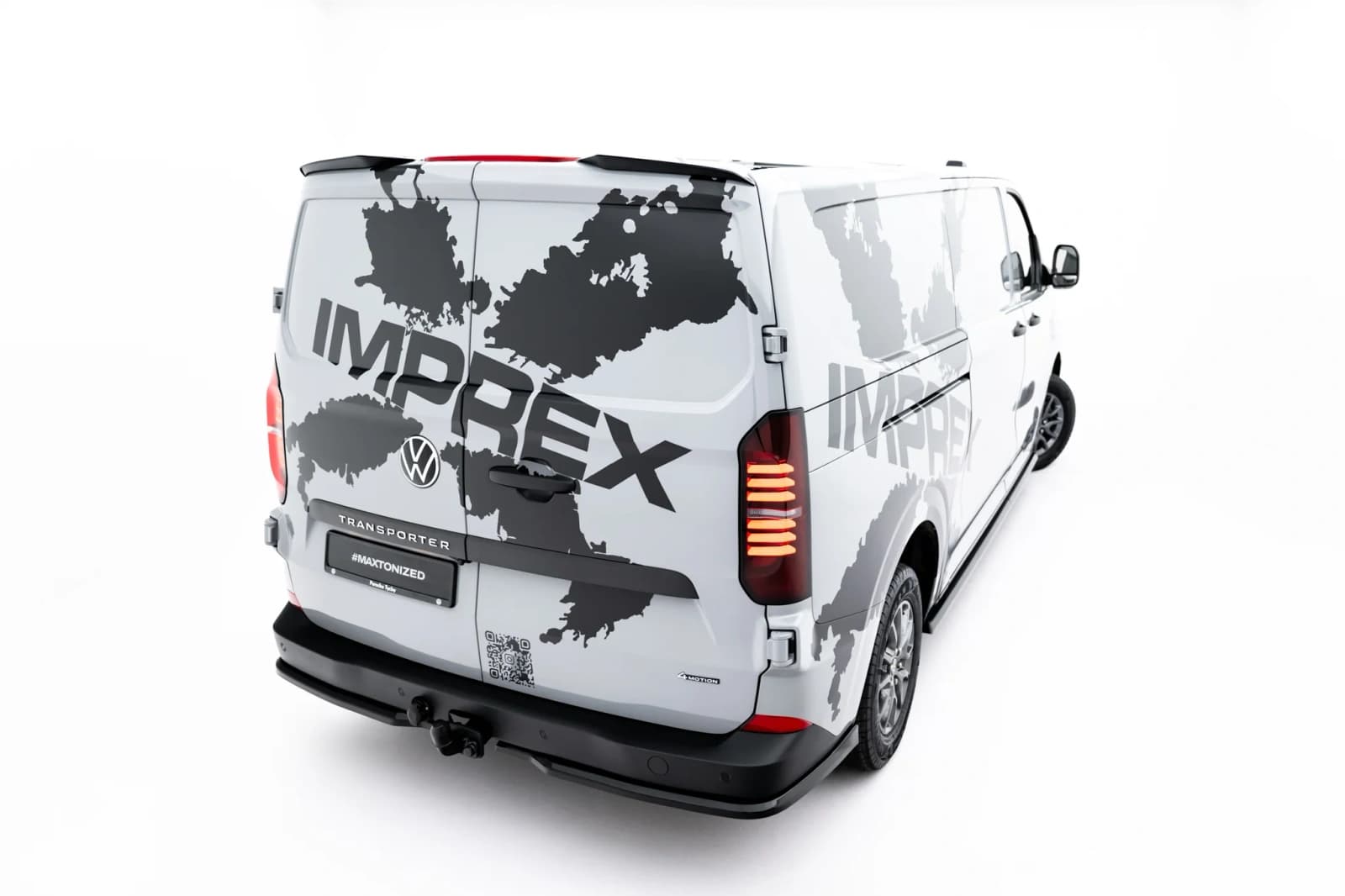 Спойлер Volkswagen Transporter T7 / Maxton Ford Transit Custom Mk2 - фото My Tuning Lab