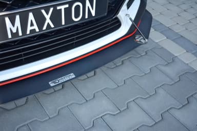 Передній сплітер Maxton Racing Hyundai i30 MK3 N - фото My Tuning Lab