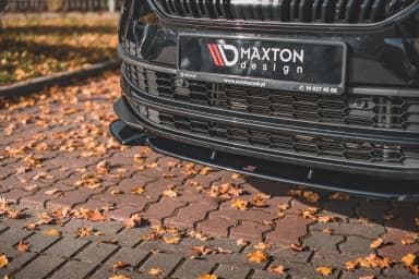Передній сплітер Maxton Skoda Karoq Sportline - фото My Tuning Lab