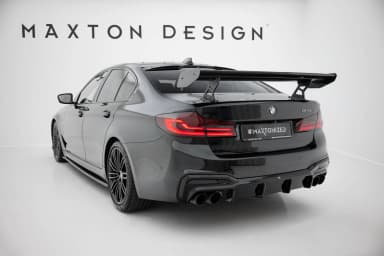 Karbonowy Spoiler Z Wewnętrznymi Wspornikami Maxton BMW 5 / M5 Sedan G30 / F90 - фото My Tuning Lab