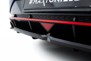 Задній центральний сплітер з дифузором Maxton Hyundai Elantra N Mk7 - фото My Tuning Lab