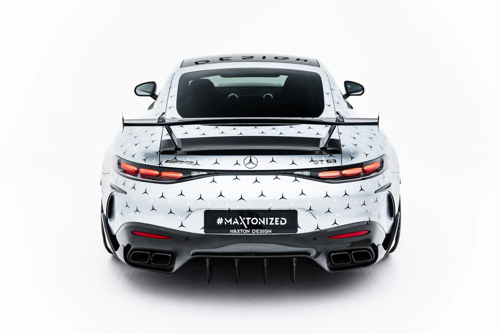 Karbonowy Задній дифузор Prepreg Maxton Mercedes-AMG GT 63 / 55 / 63 S E Performance C192 - фото My Tuning Lab