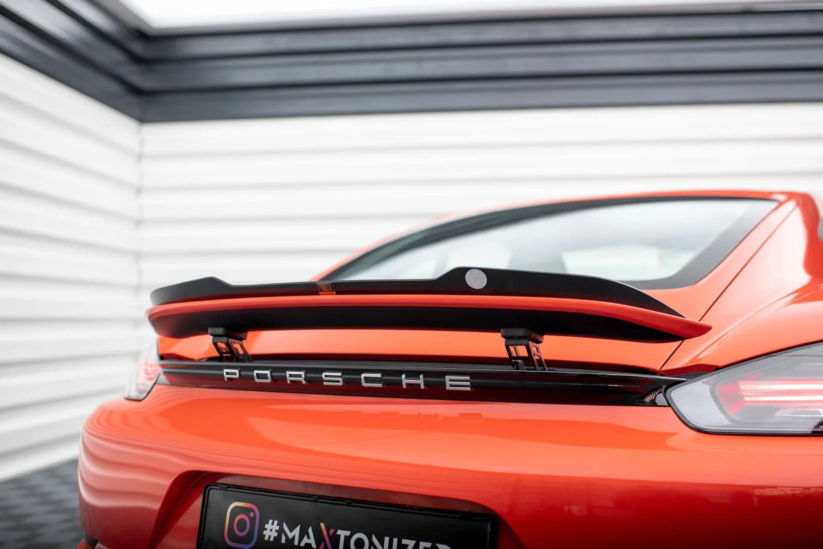 Спойлер Maxton Porsche 718 Cayman 982c - фото My Tuning Lab