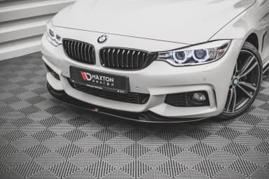 Передній сплітер V.2 Maxton BMW 4 Coupe / Gran Coupe / Cabrio M-пакет F32 / F36 / F33 - фото My Tuning Lab