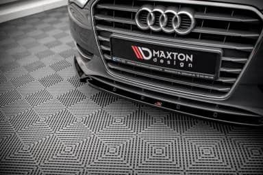 Передній сплітер Maxton Audi A3 Sportback 8V - фото My Tuning Lab