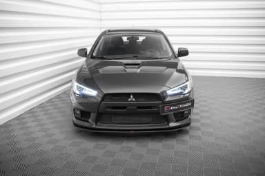 Передній сплітер Street Pro Maxton Mitsubishi Lancer EVO X - фото My Tuning Lab