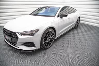 Накладки на пороги Maxton Audi A7 C8 - фото My Tuning Lab