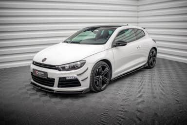 Накладки на пороги V.2 + Flaps Maxton Volkswagen Scirocco R Mk3 / Mk3 Facelift - фото My Tuning Lab