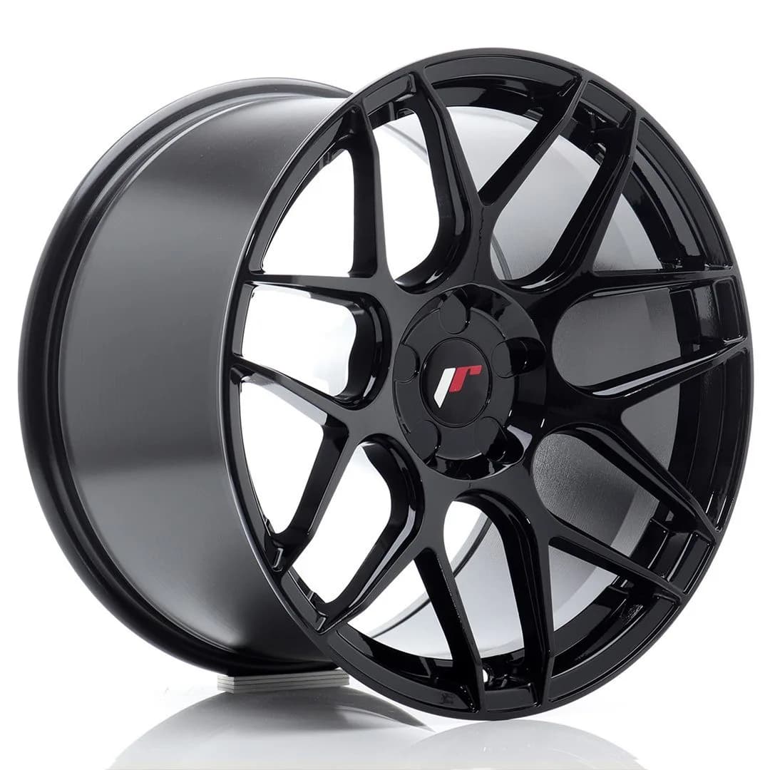 Легкосплавний диск 18" Japan Racing JR18 18x10,5 ET0-25 BLANK глянцевий чорний - фото My Tuning Lab