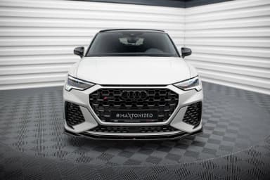 Передній сплітер V.2 Maxton Audi RSQ3 Sportback / SUV F3 - фото My Tuning Lab