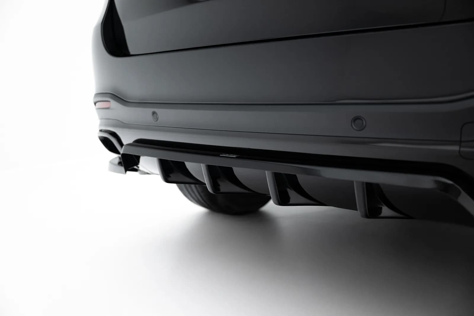 Задній сплітер (Z Dyfuzorem) Maxton Mercedes-Benz GLE SUV AMG-Line W167 / W167 Facelift - фото My Tuning Lab