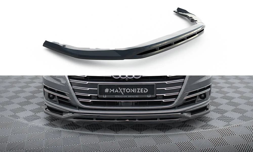 Передній сплітер Maxton Audi A8 D5 - фото My Tuning Lab